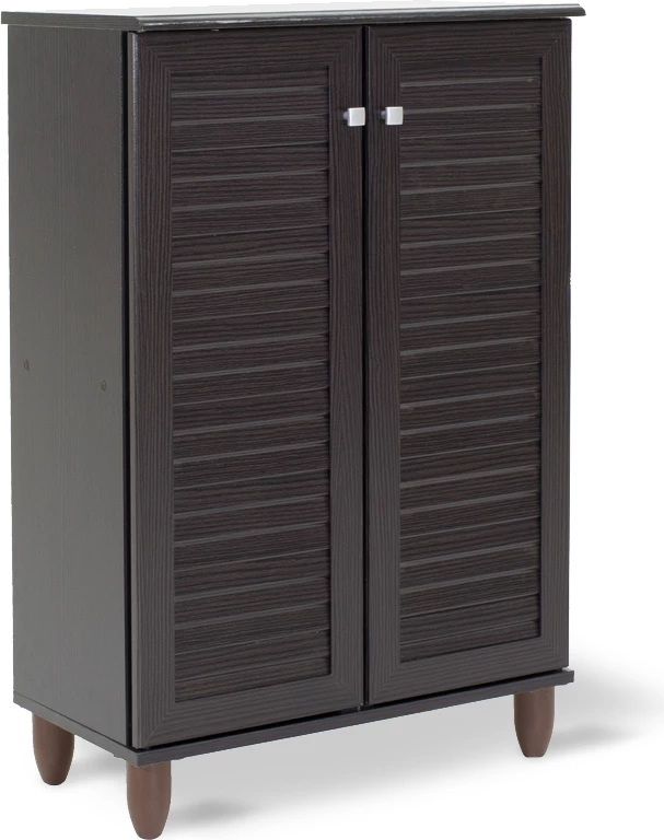 Omara za čevlje SANTO, 10 parov, wenge, 60x34,5x91,5 cm