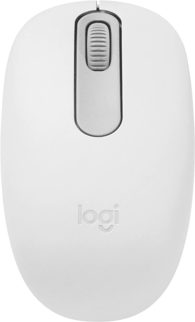 Miška z žico, standardna velikost, bela — Logitech M196 910-007460