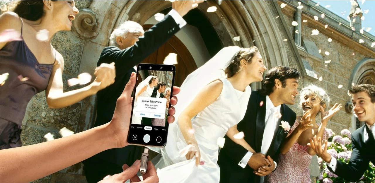 USB ključek SanDisk Ultra Dual Drive Luxe, 512 GB, USB Type-A / USB Type-C, inox