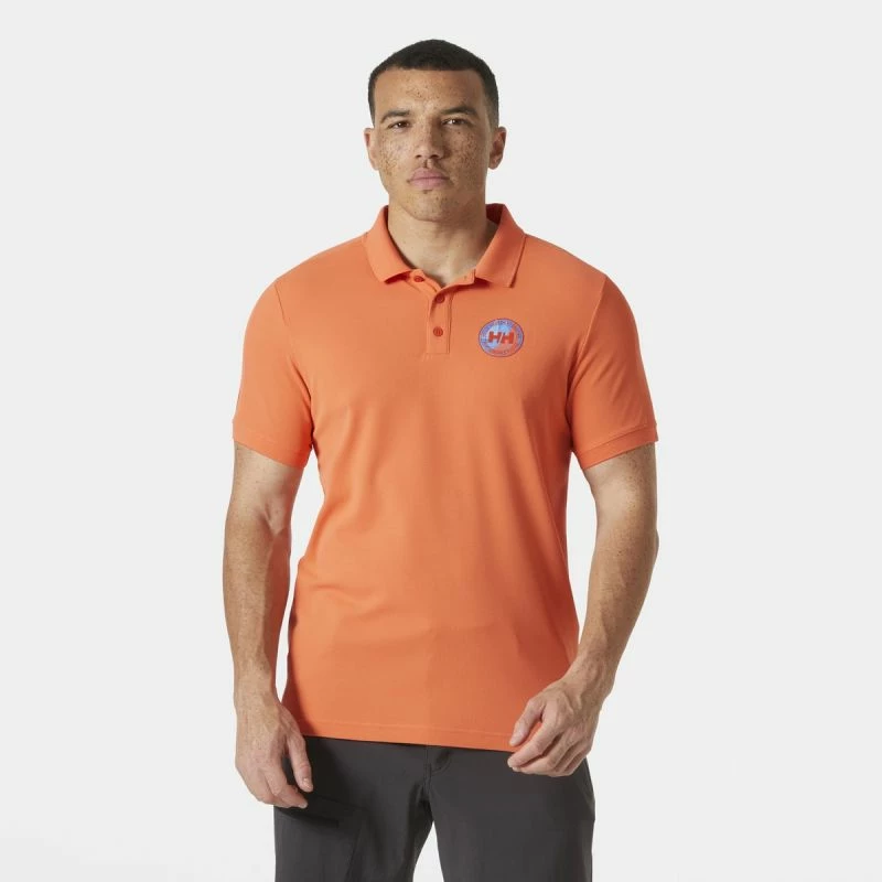 Polo majica za moške Helly Hansen, oranžna