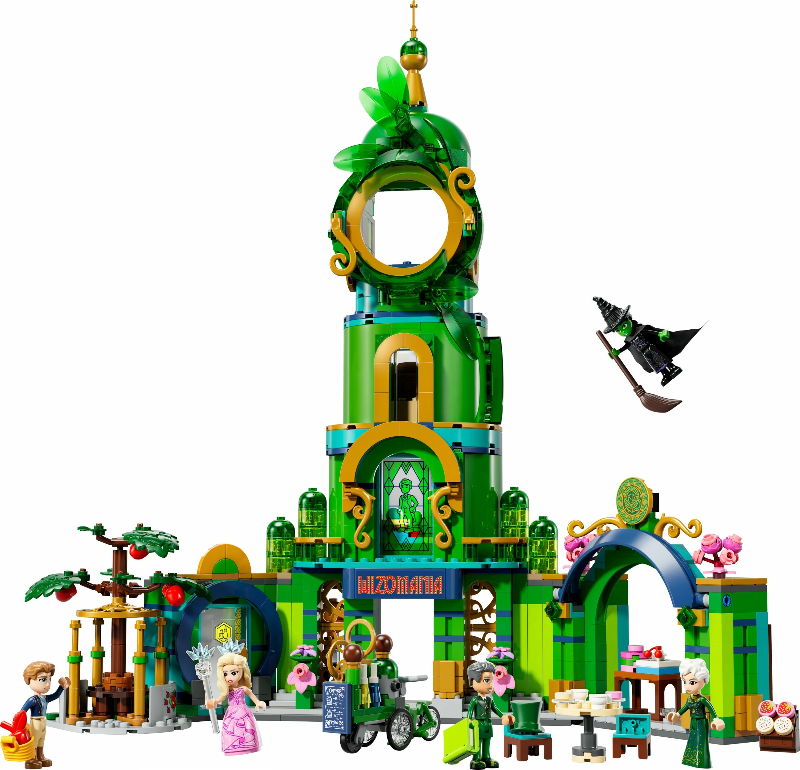 Set za gradnjo iz več barv Wicked Willkommen in Emerald City LEGO 75684