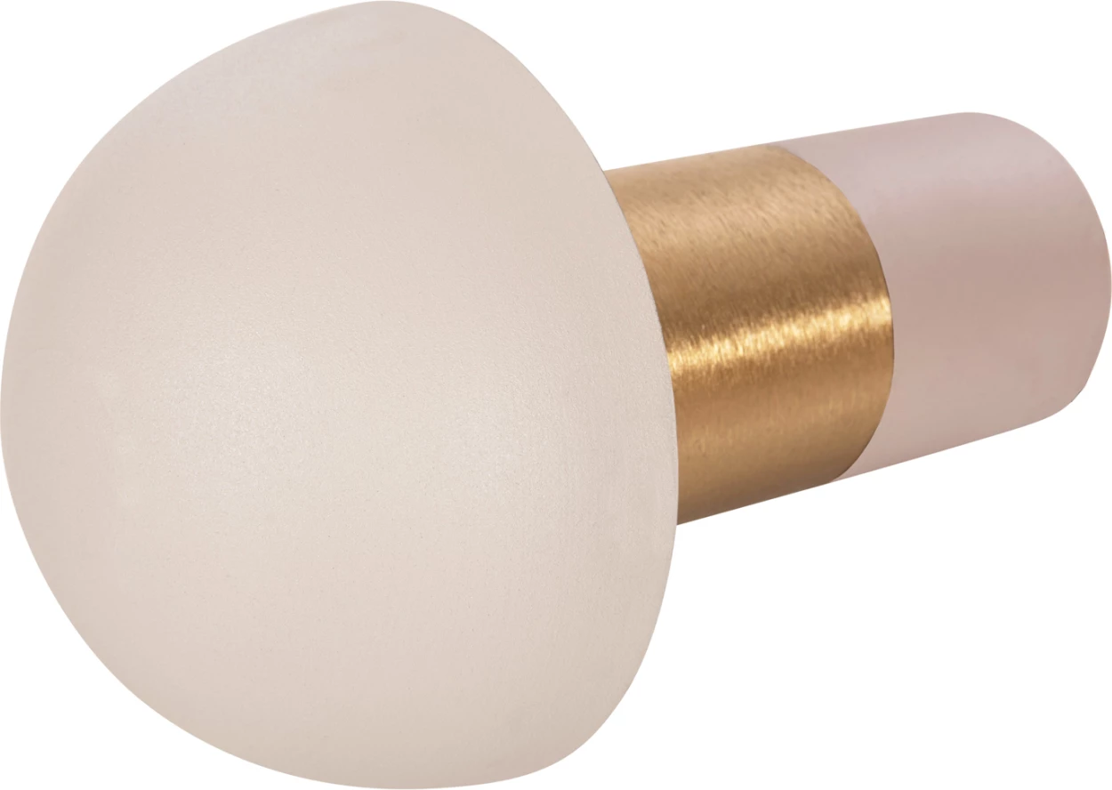 Namizna svetilka Pune, FH4245.10, kovina, bež-zlata, Φ20,5x32,5H cm