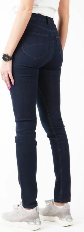 Hlače za ženske, temno modre — Lee Scarlett High W Jeans L626AYNA