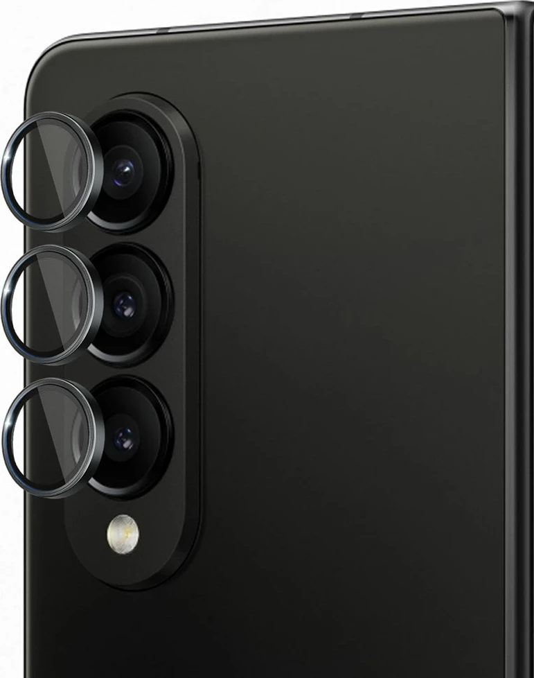 Stekleni zaščitnik kamere 3mk Lens Protection Pro, Samsung Galaxy Z Fold 4, črn