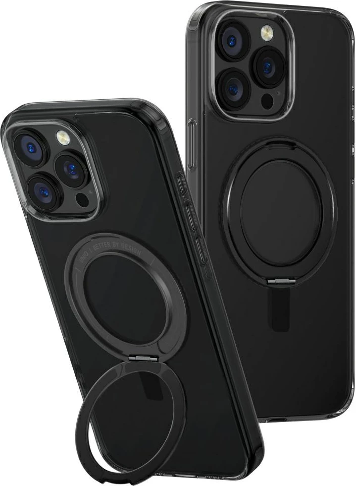 Rotirajoči držalnik/ovitek UNIQ Swivix 360 za iPhone 16 Pro Max, črn