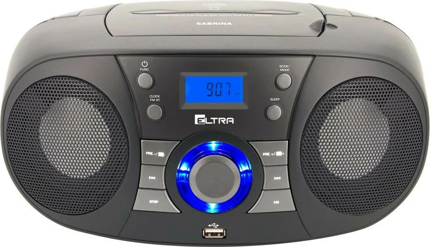 CD/radio predvajalnik Sabrina CD 60BT, Eltra, Bluetooth, USB, črn