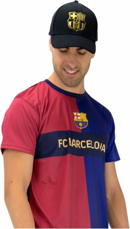 Kapa s šiltom za moške, črna, FC Barcelona 5001GBNO