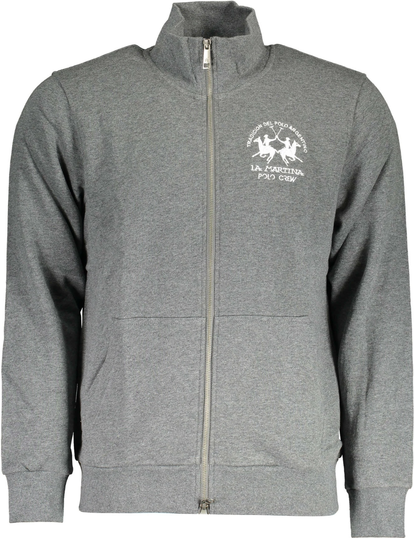 Pulover za moške, siv, LA MARTINA
