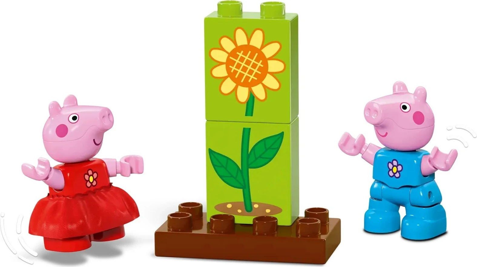 Set kocke LEGO DUPLO 10431 Peppa Pig, vrt in hiša na drevesu