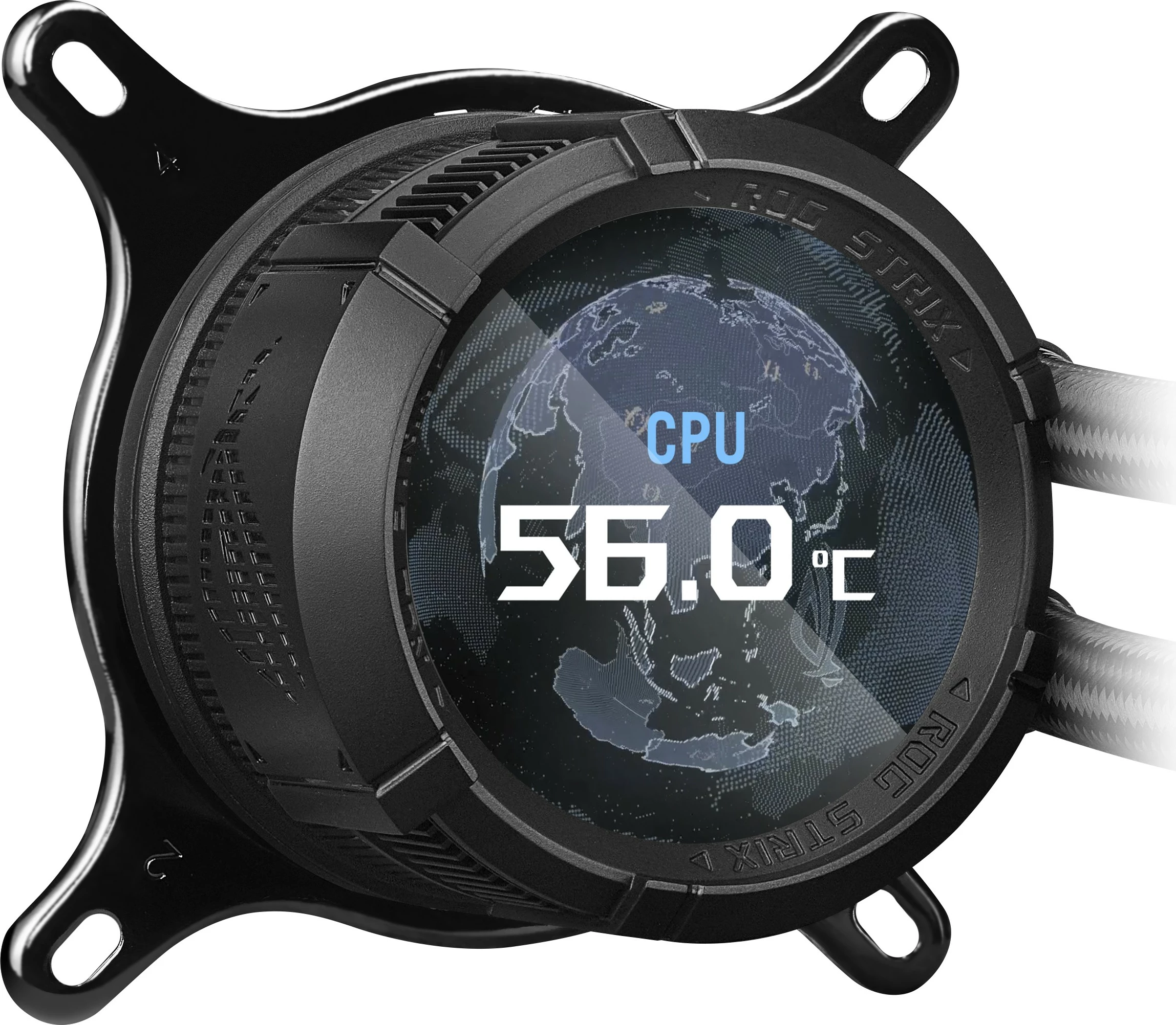 Ftohčevalnik vode all-in-one za procesor, ROG STRIX LC III 360 ARGB ASUS, 3x12 cm, črn