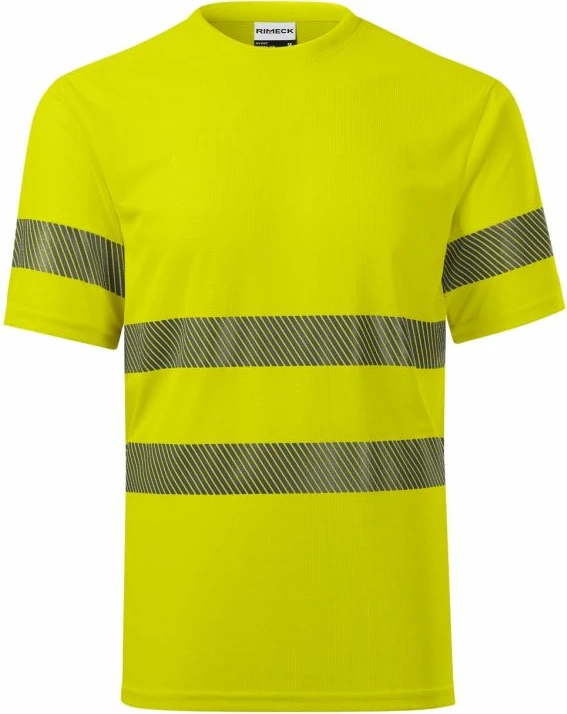 Majica visoke vidnosti Rimeck HV Dry M MLI-1V897, rumena fluorescentna
