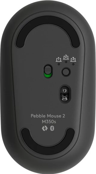Set miške in tipkovnice, Logitech Pebble 2 Combo 920-012203, brezžično, Bluetooth, QWERTZ, grafit