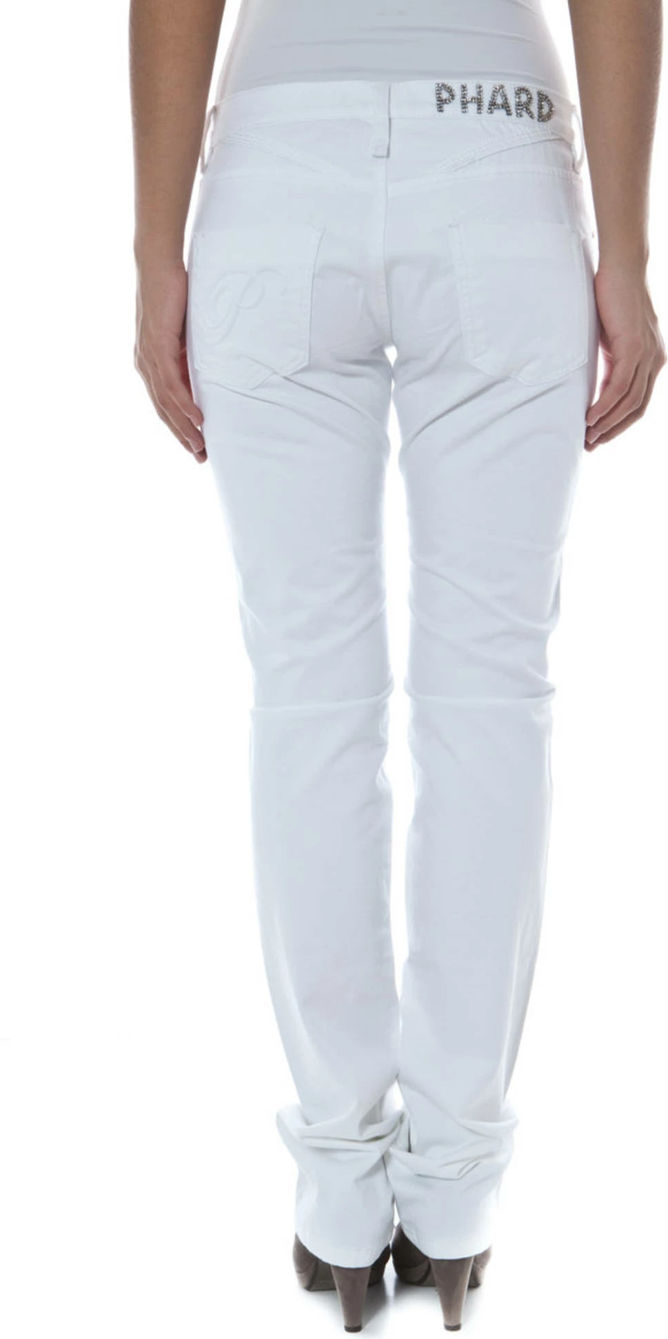 Bele ženske hlače PHARD