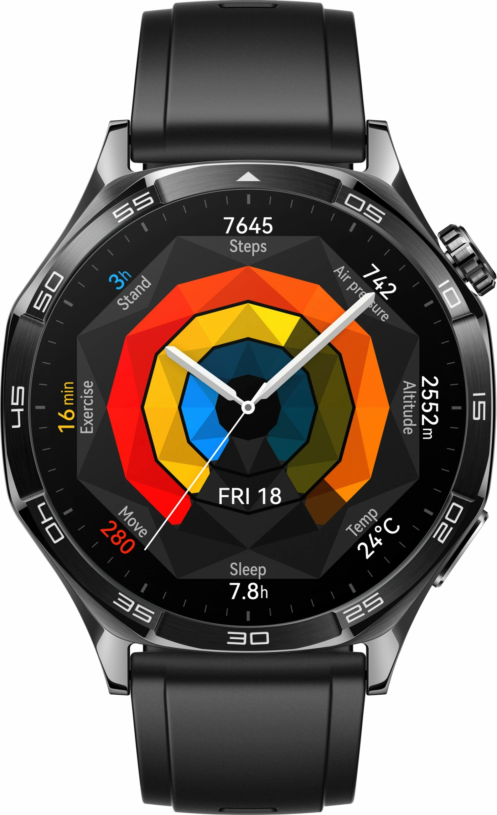 Pametna ura Huawei WATCH GT5 46mm, AMOLED, GPS, črna