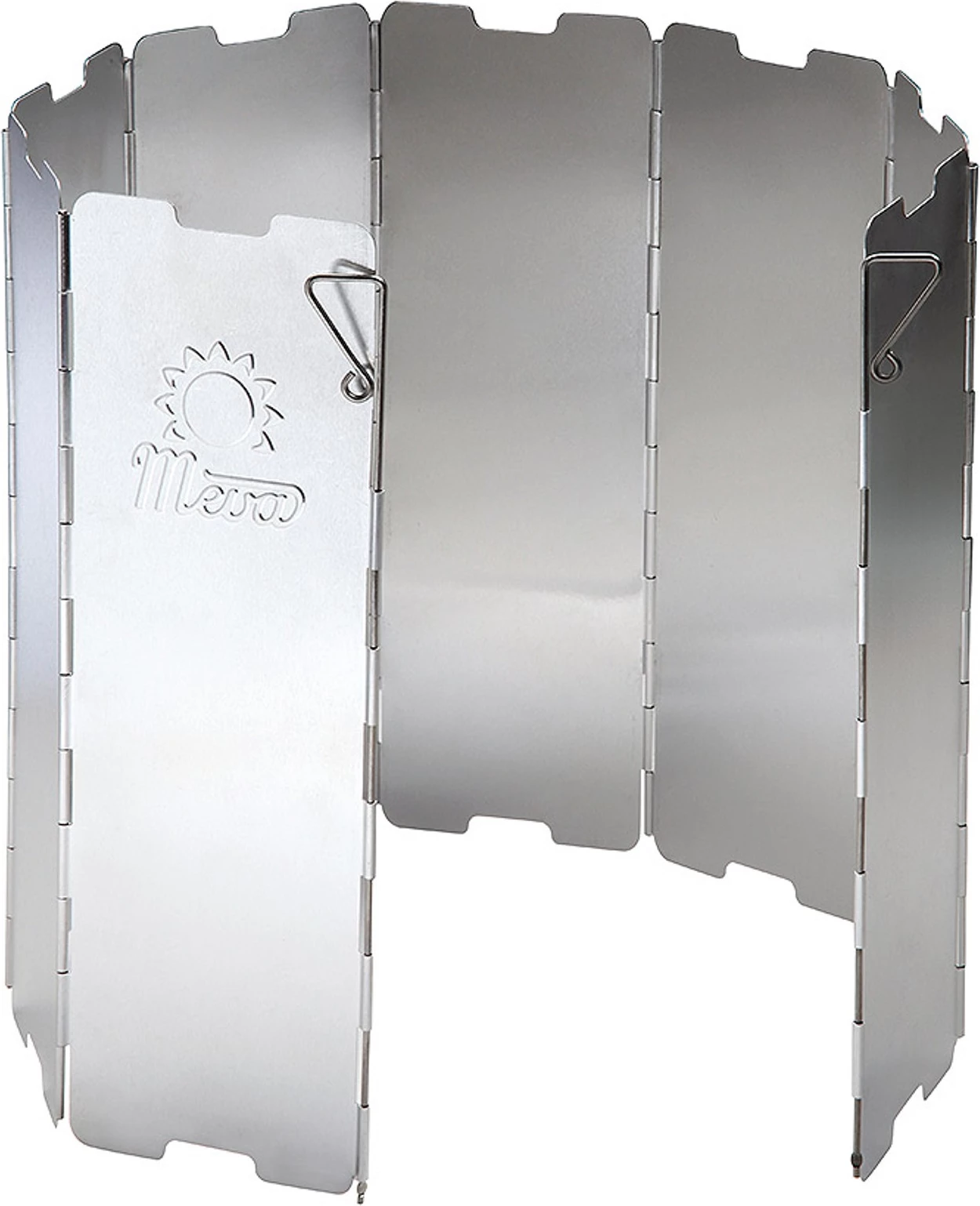 Zavetrje za kampirni štedilnik Meva GD15004, aluminij, srebrno