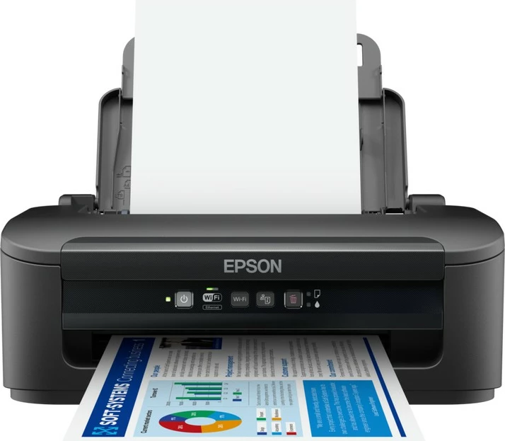 Inkjet tiskalnik Epson WorkForce WF-2110W, Wi‑Fi, Ethernet, črn