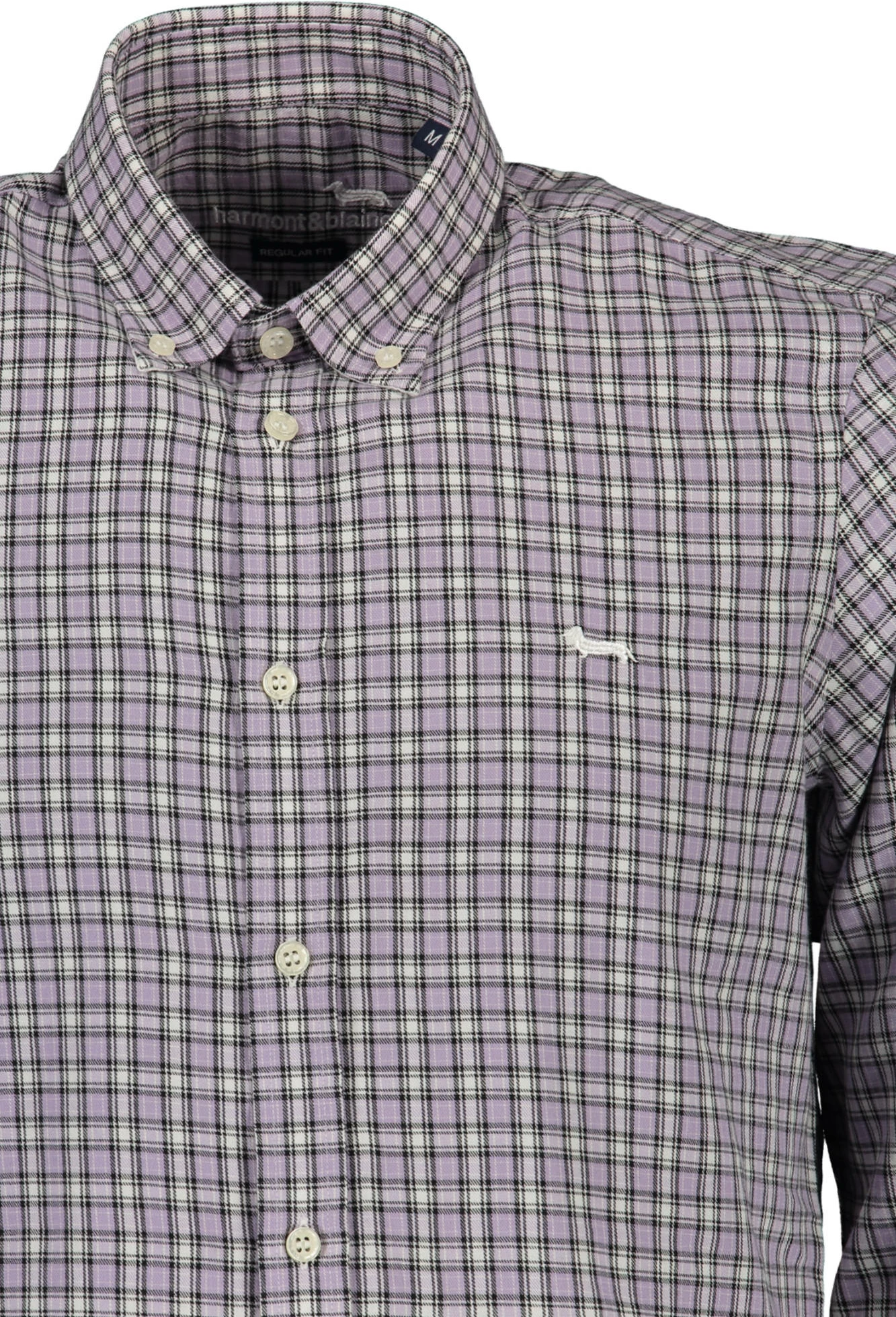 Majica z dolgimi rokavi HARMONT & BLAINE za moške, vijolična