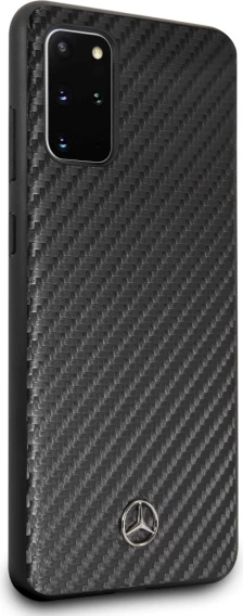 Ovitek za telefon Mercedes Dynamic za Samsung Galaxy S20+, črn