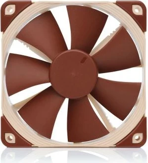 Ventilator za ohišje Noctua NOC-NF-F12-PWM, 12 cm, 1 kos, bež/rjav