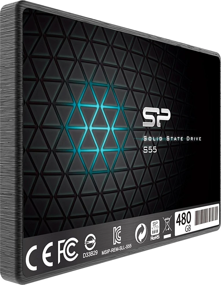 Tanki SSD 2,5" 480 GB SATA III Silicon Power Slim S55, TLC