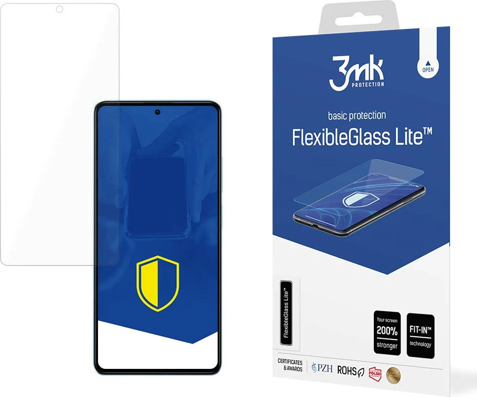 Hibridno steklo 3mk FlexibleGlass Lite za Xiaomi Redmi Note 12 Pro/Pro+, prozorno