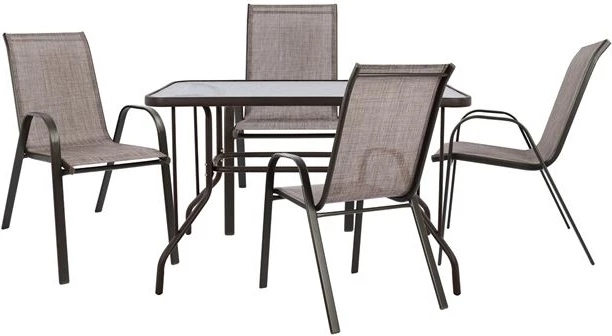 Komplet jedilne mize 5 kosov s 4 stoli in mizo FH5193.02