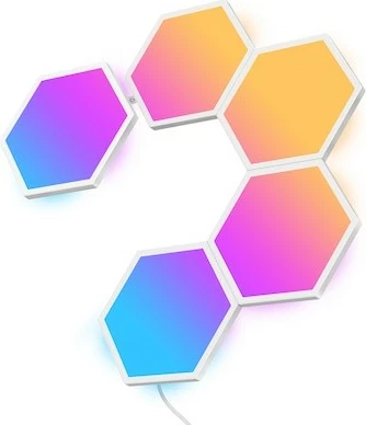 Osvetlitvene plošče Glide Hexa, 5 kosov, večbarvne - Govee
