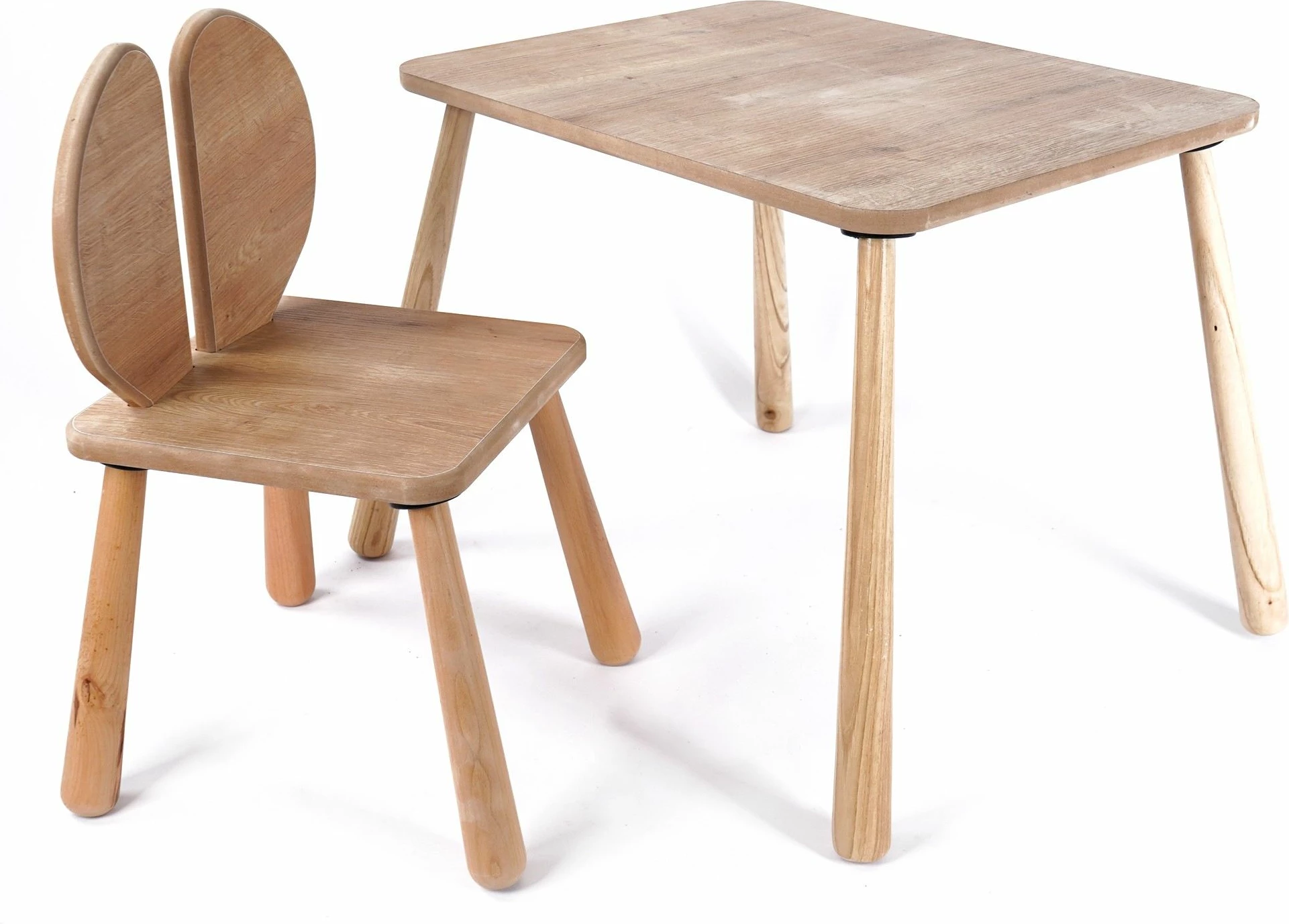 Set miz za otroke, 12-delni, hrast — Skye Decor BLTYZ-AKTV064