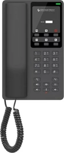 IP telefon Grandstream GHP621W, 2 liniji, LCD, Gigabit Ethernet, črn