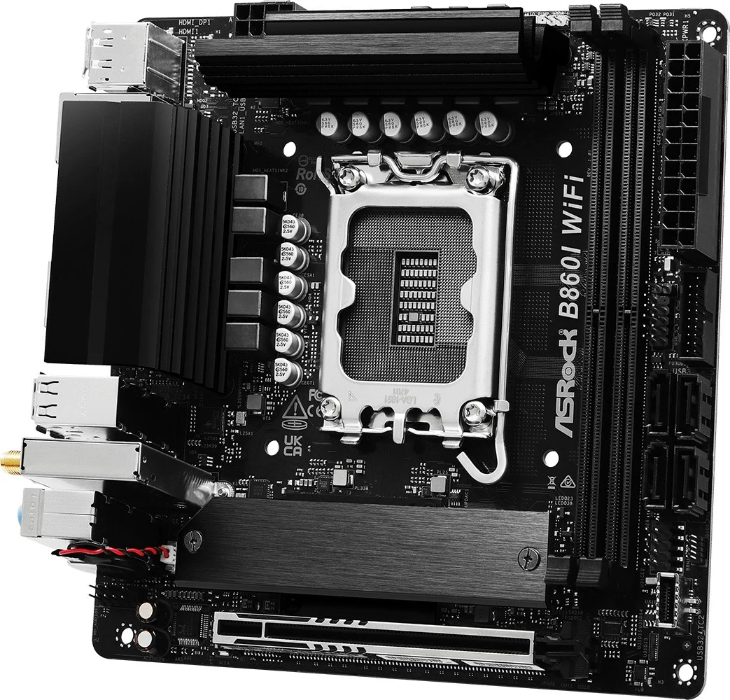 Matična plošča Asrock B860I WiFi, Intel B860, mini ITX