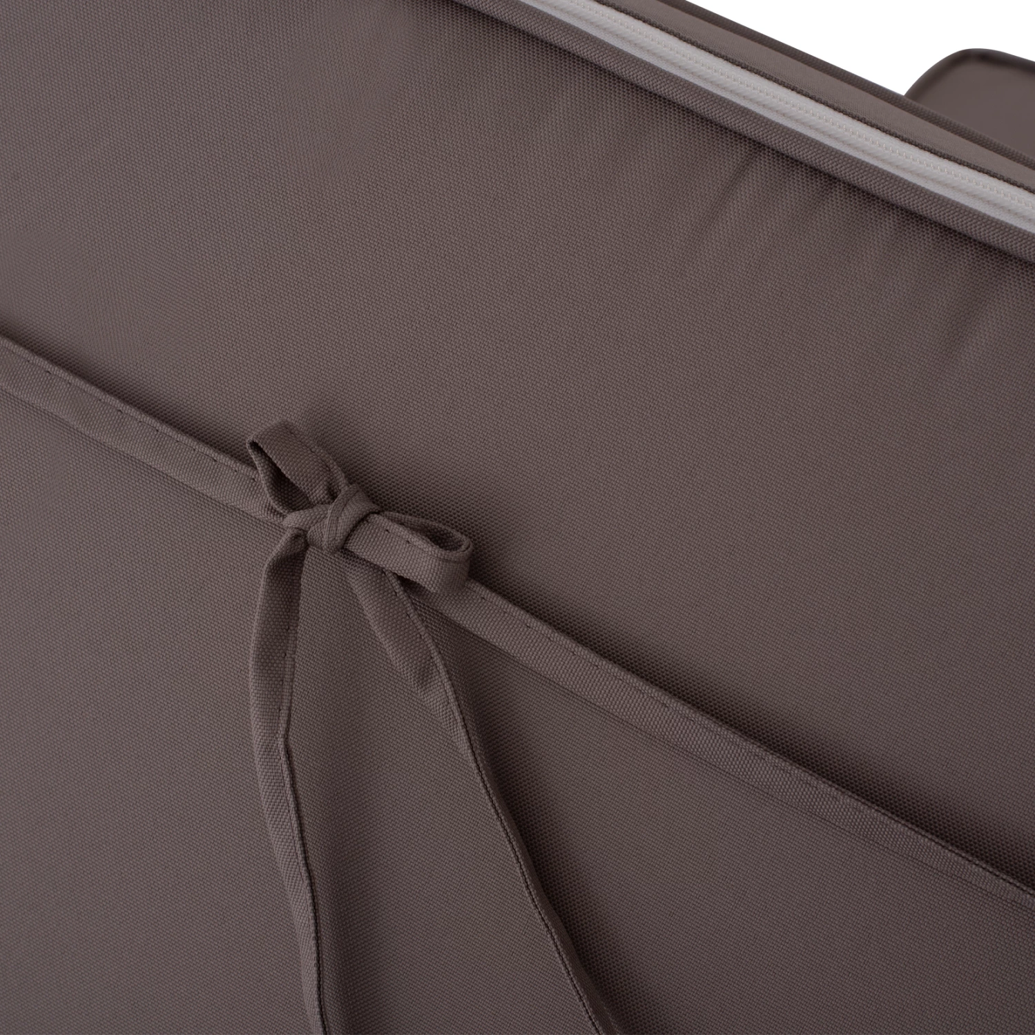 Blazina za ležalnik iz poliestra Chios siva FH11236.10P 196(117+1+78)x58x8cm