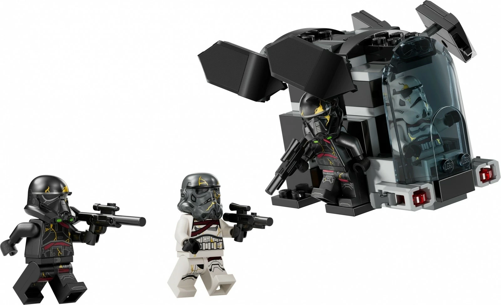 Igralni set LEGO Star Wars 75412 Death Trooper in Night Trooper, 119 kosov, majhen