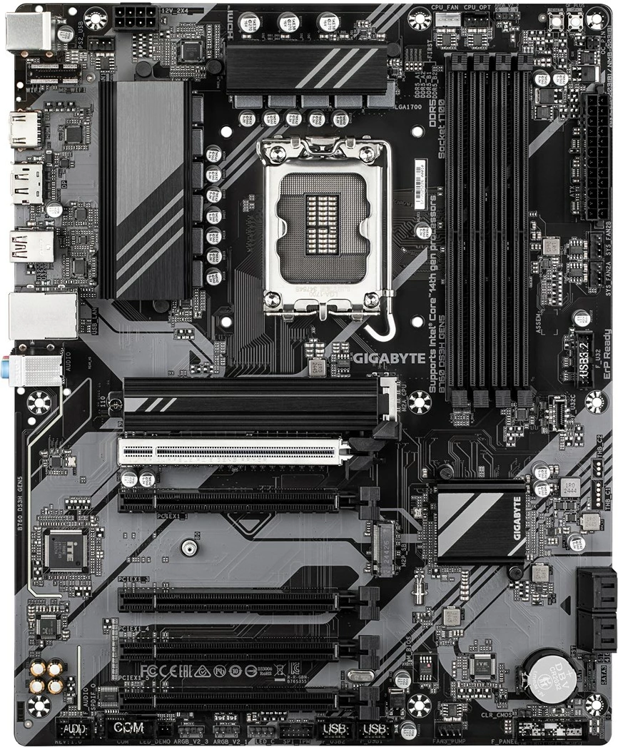 Matična plošča Gigabyte B760 DS3H GEN5, ATX, Socket 1700