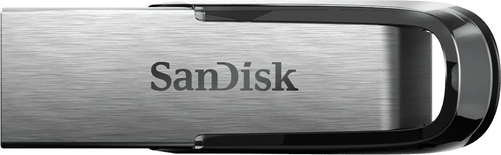 USB ključek 64 GB SanDisk ULTRA FLAIR, USB Type-A 3.2 Gen 1, črno-srebrn