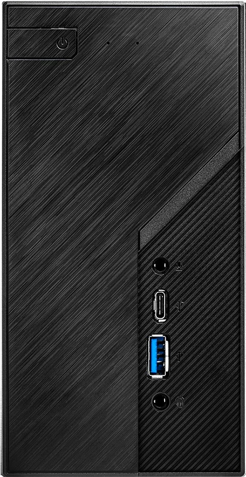 Mini PC ohišje ASRock DeskMini H470, LGA1200, brez procesorja, črno