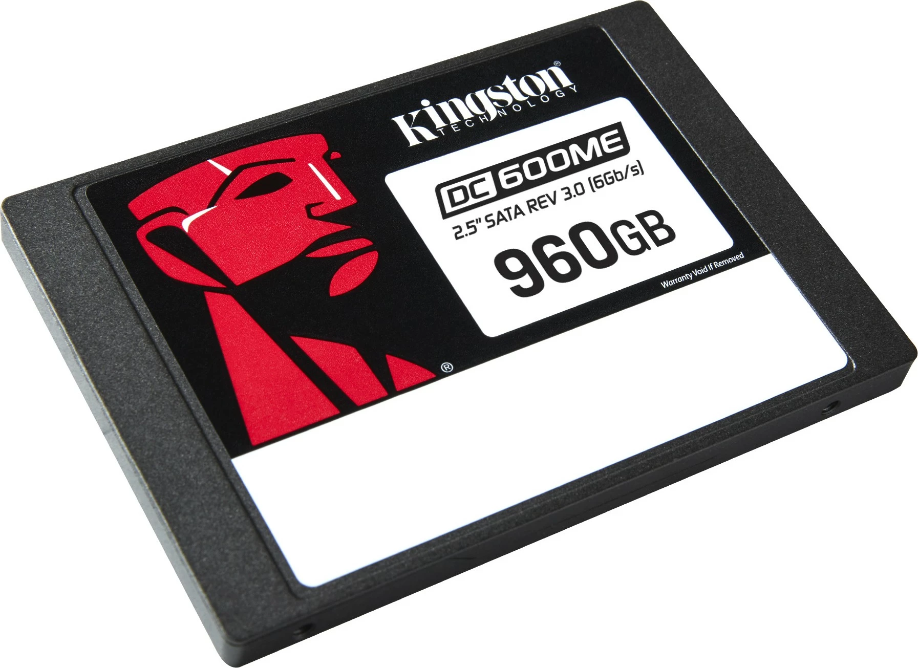 SSD 960GB, 2,5" SATA III, Enterprise, črn Kingston DC600ME