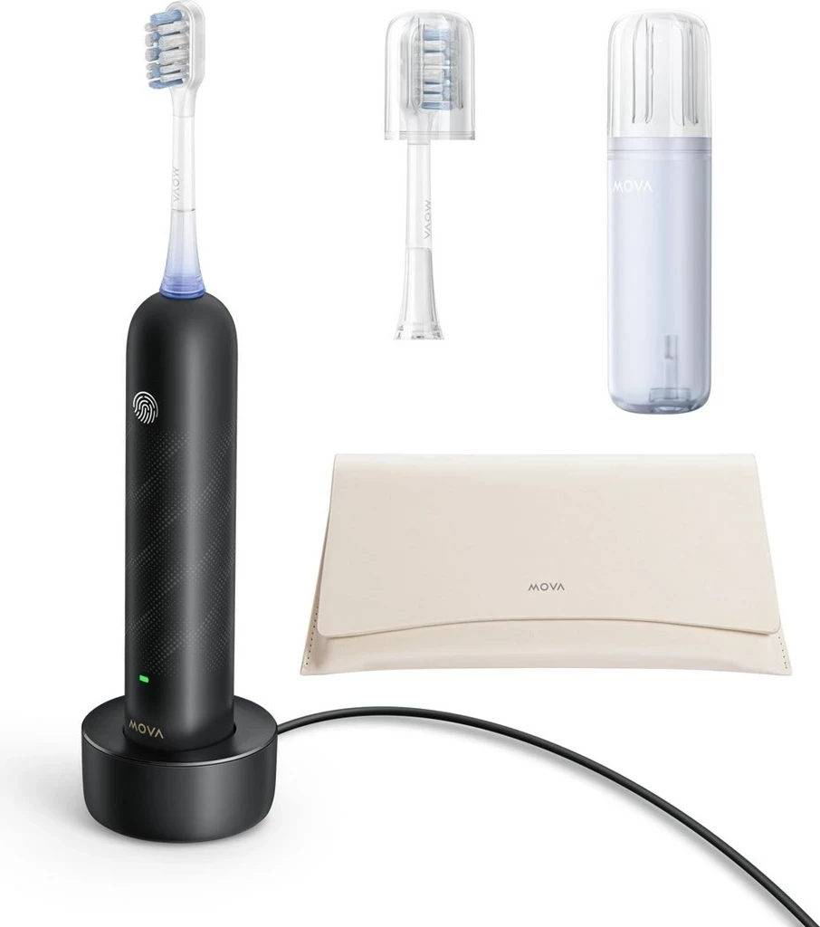 Sonična zobna ščetka Mova Fresh Pro dreame, ATB15AB, Bluetooth, 2 glavi, črna