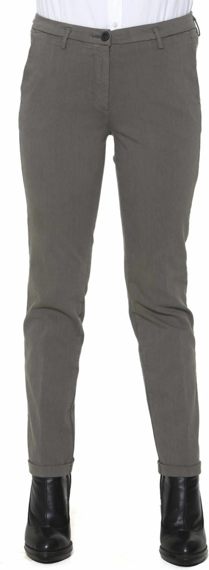 Hlače za ženske Fred Perry, zelene