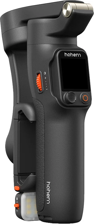 Gimbal za pametne telefone in kamere Hohem iSteady V3 Ultra, 3-osni, AI sledenje, deljeni zaslon, LED luč, črn