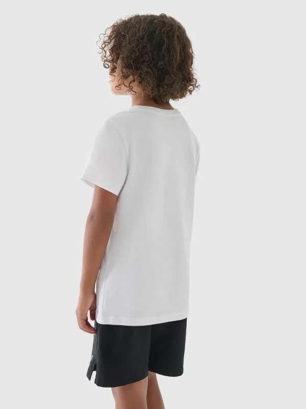 Športni komplet za otroke 4F, bel, črn, moder