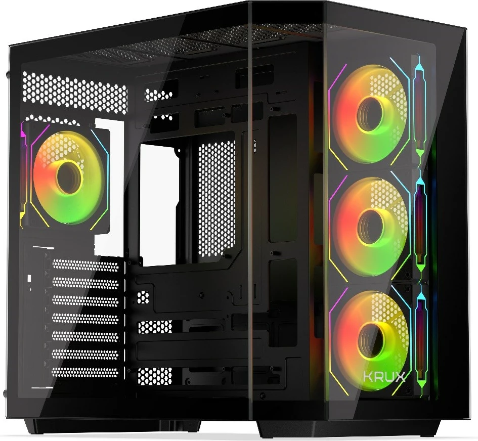 Ohišje KRUX Empero KRXD010 za računalnik, črno