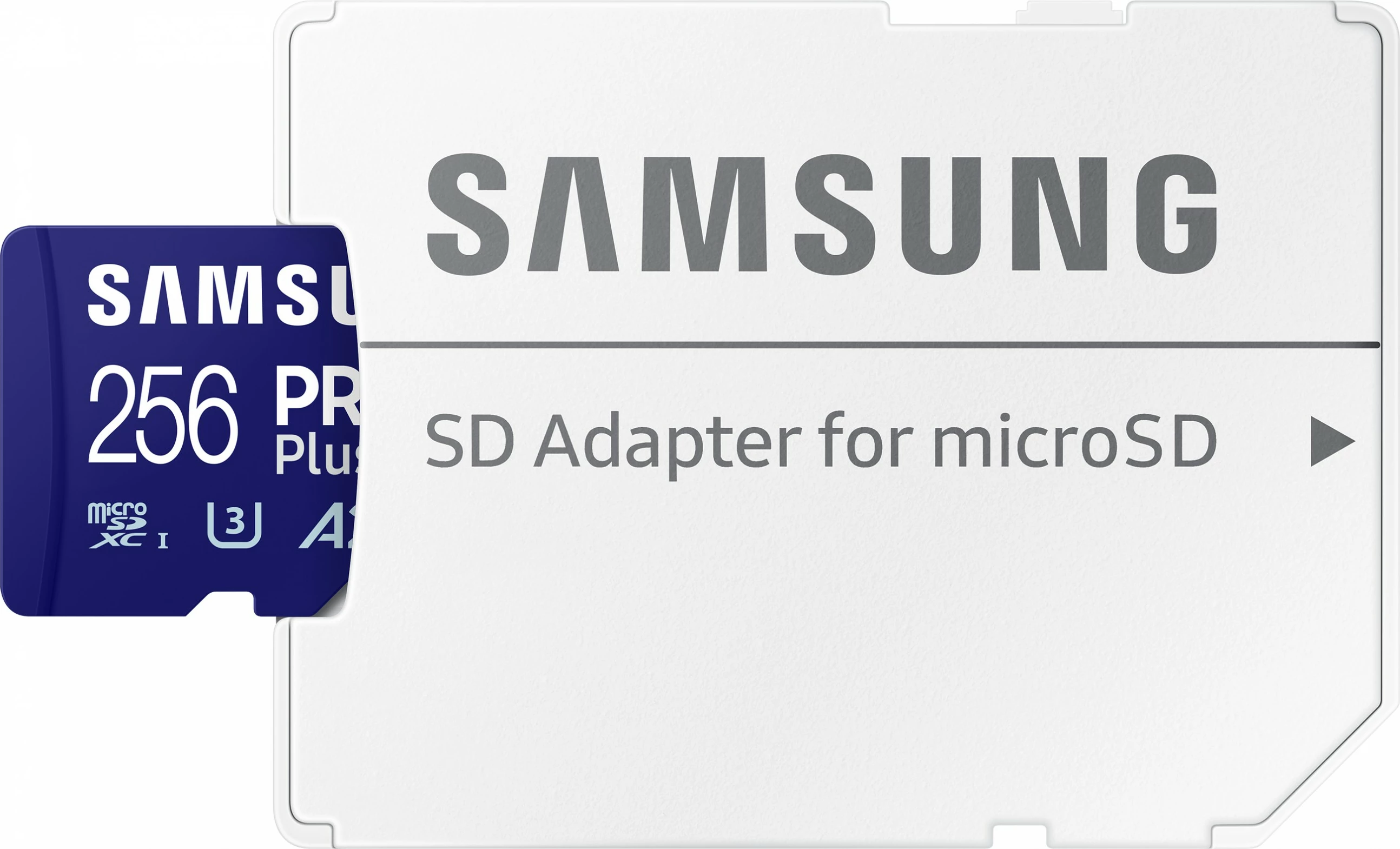 MicroSD kartica PRO Plus 256 GB, UHS-I, Class 3, 180/130 MB/s, modra — Samsung MB‑MD256SA/EU