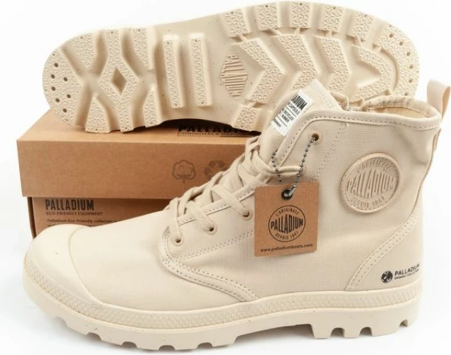 Kotalni čevlji Palladium Pampa Zip M, bež