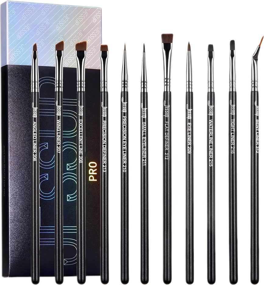 Set čopičev za oči Pro Makeup JESSUP T324, 11 kosov, za ženske