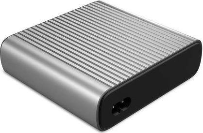Univerzalni polnilec, Targus HJ 245W GAN, 100W, 4x USB Type-C, črno/srebrn