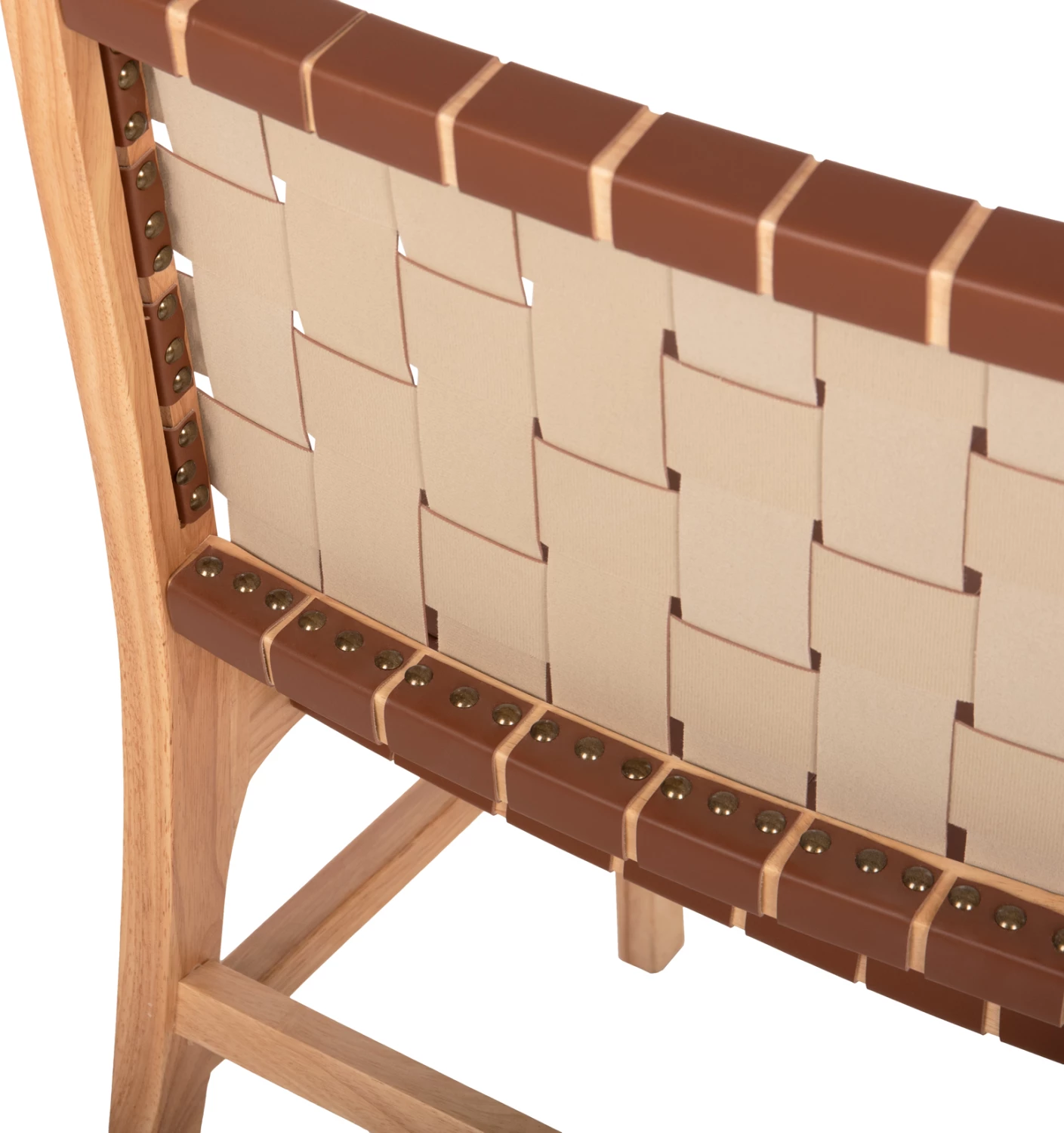 Stol TOON les PU usnje rjava 49x59x86Hcm.FH9327.01