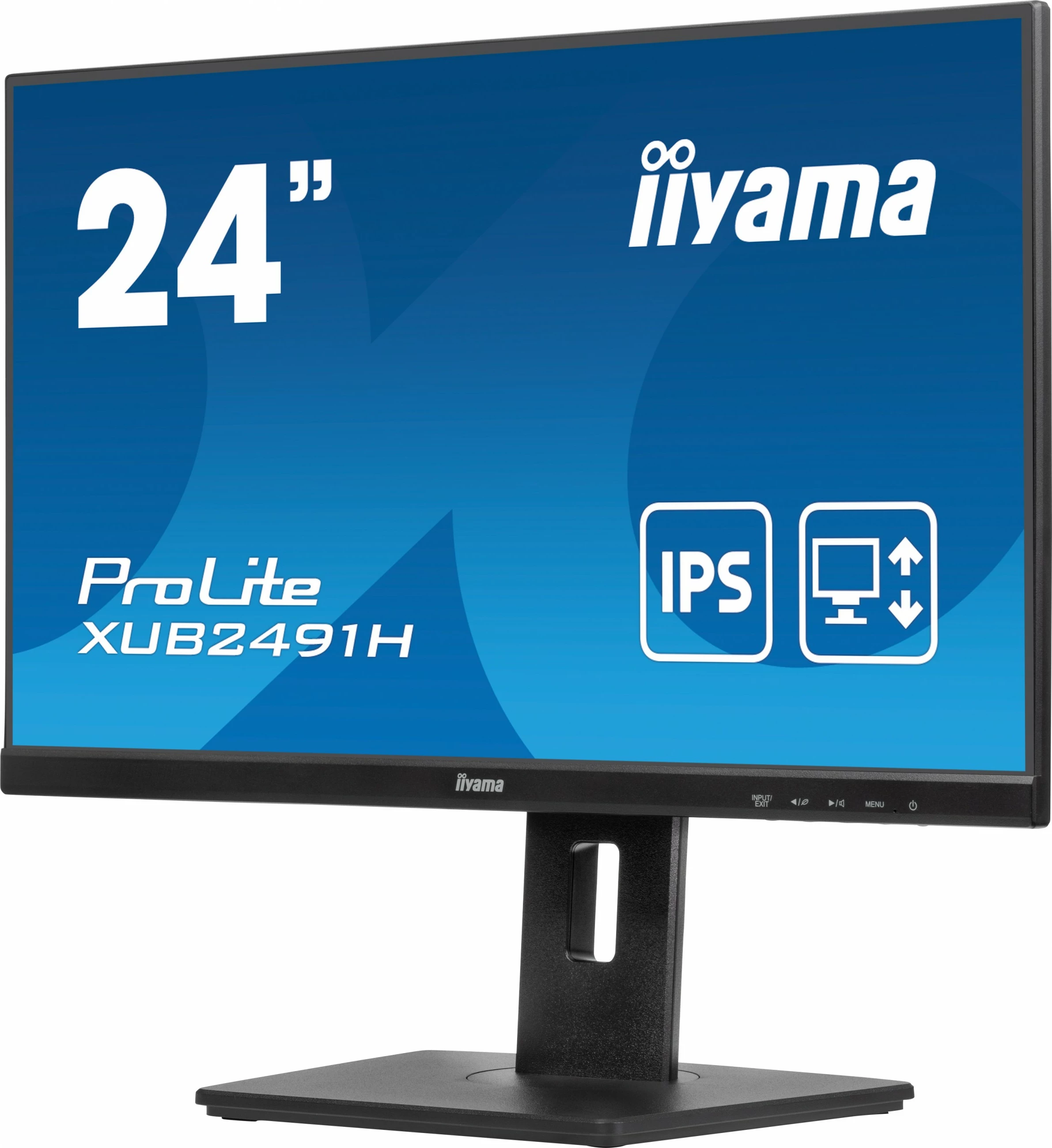 Monitor iiyama ProLite XUB2491H-B1, 23,8", Full HD, LED, 0,5 ms, črn