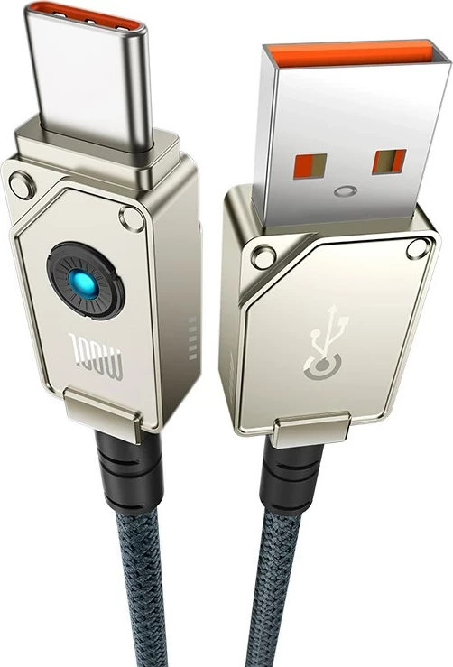 USB kabel Unbreakable Baseus, 2 m, 100 W, bel