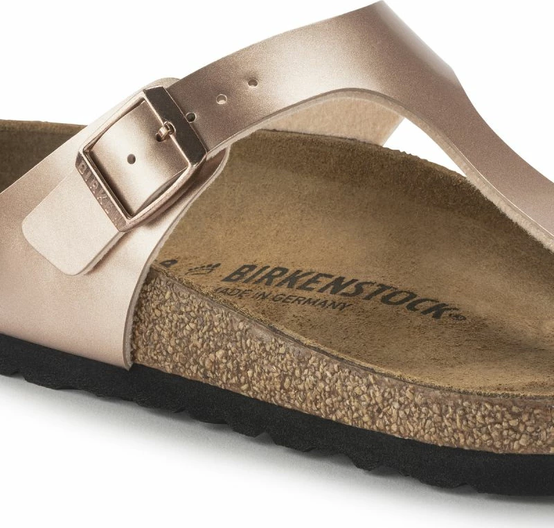 Sandali Birkenstock Gizeh, zlate, ženski