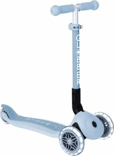 Otroški skiro, Globber Junior Foldable Lights ECOlogic, pastel